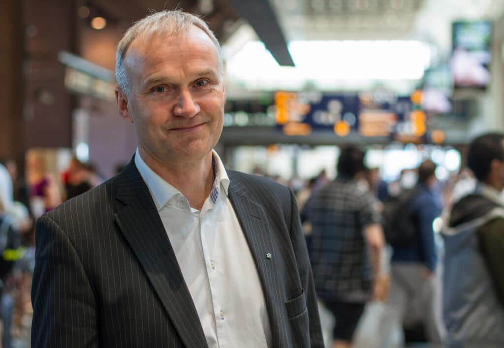 NSBkonsernsjefen I denne sammenhengen er sølv nederlag