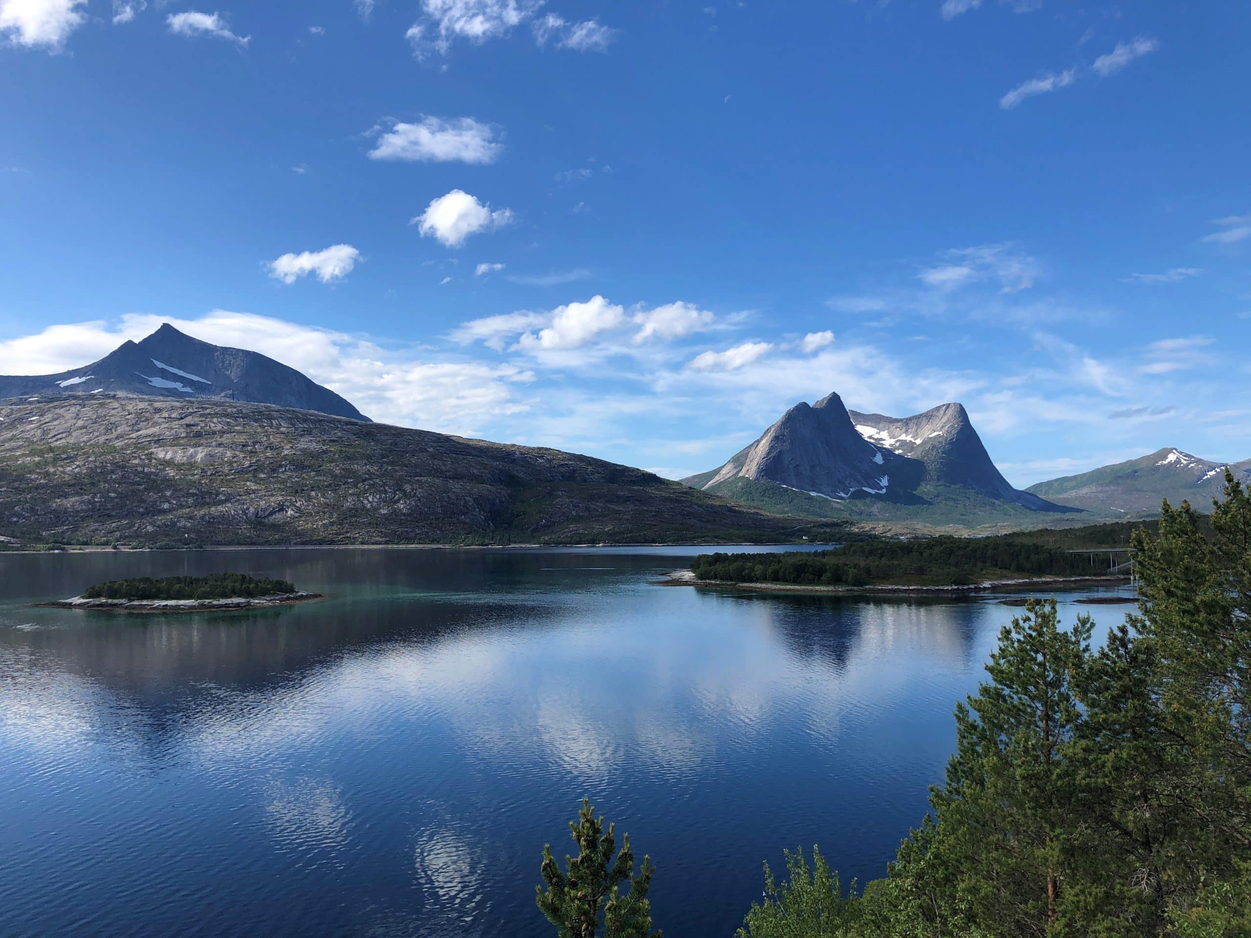 Foto utsikt Ballangen