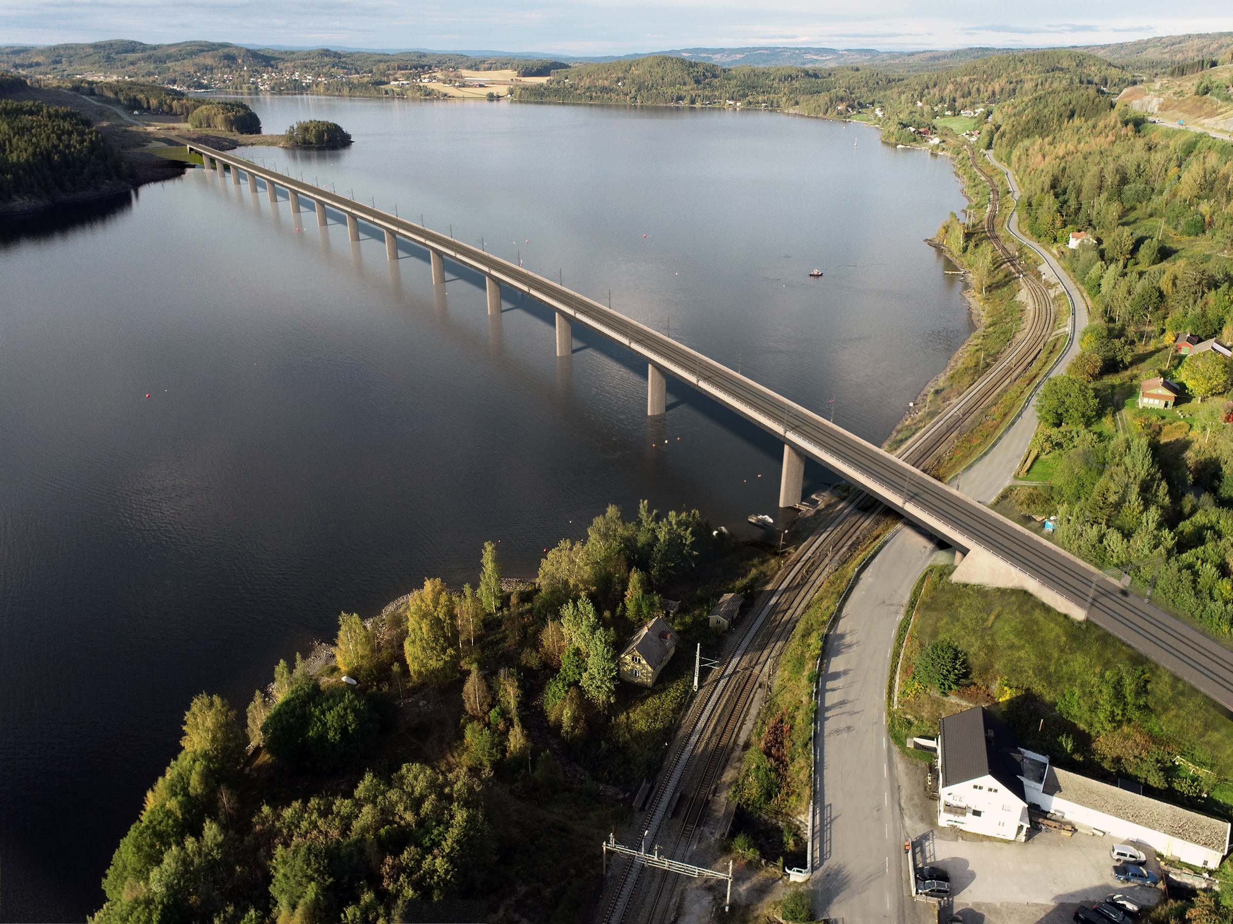 Illustrasjon Tangenvika bru 2027