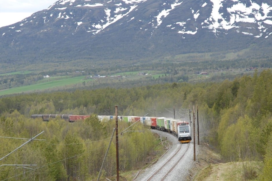 Dovrebanen ved Oppdal