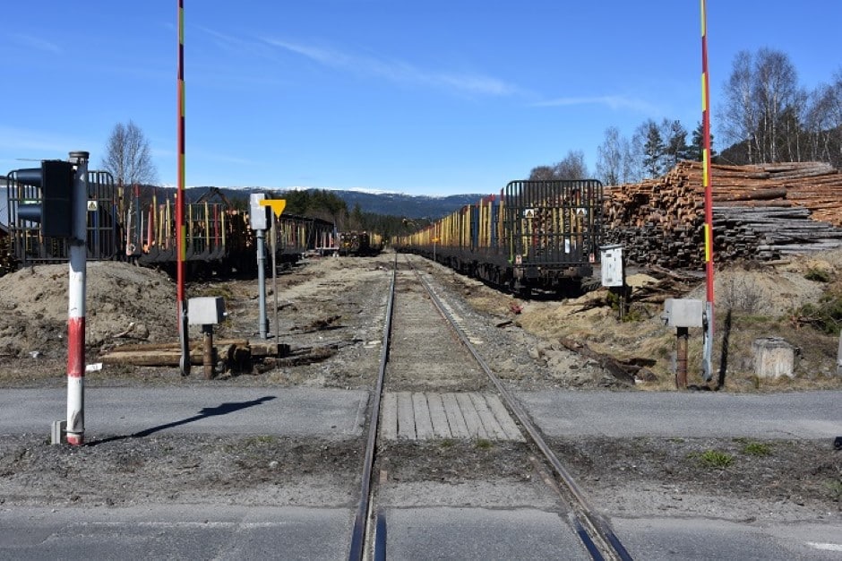 Numedalsbanen ved Flesberg