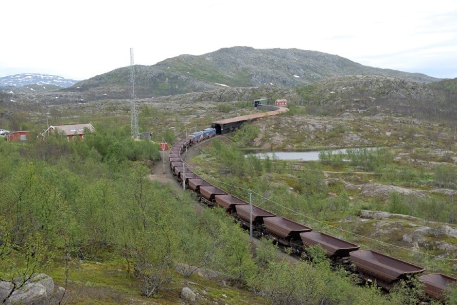 Ofotbanen ved Haugfjell