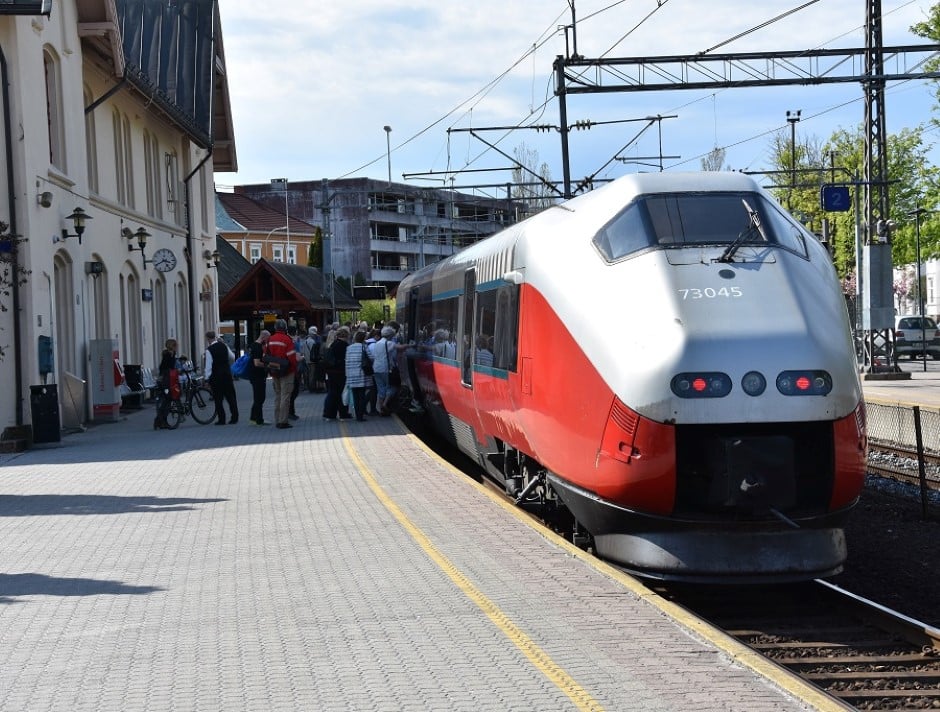 Østfoldbanen ved Fredrikstad