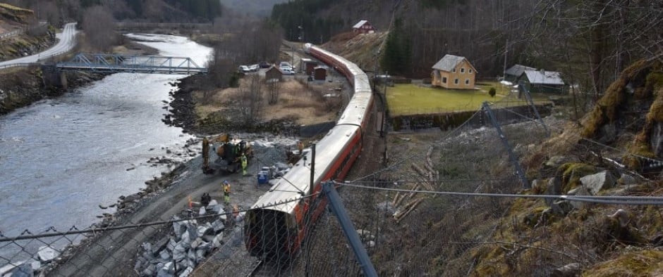 Togstrekning Voss-Arna