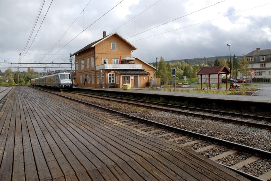 Hovedbanen ved Dal stasjon