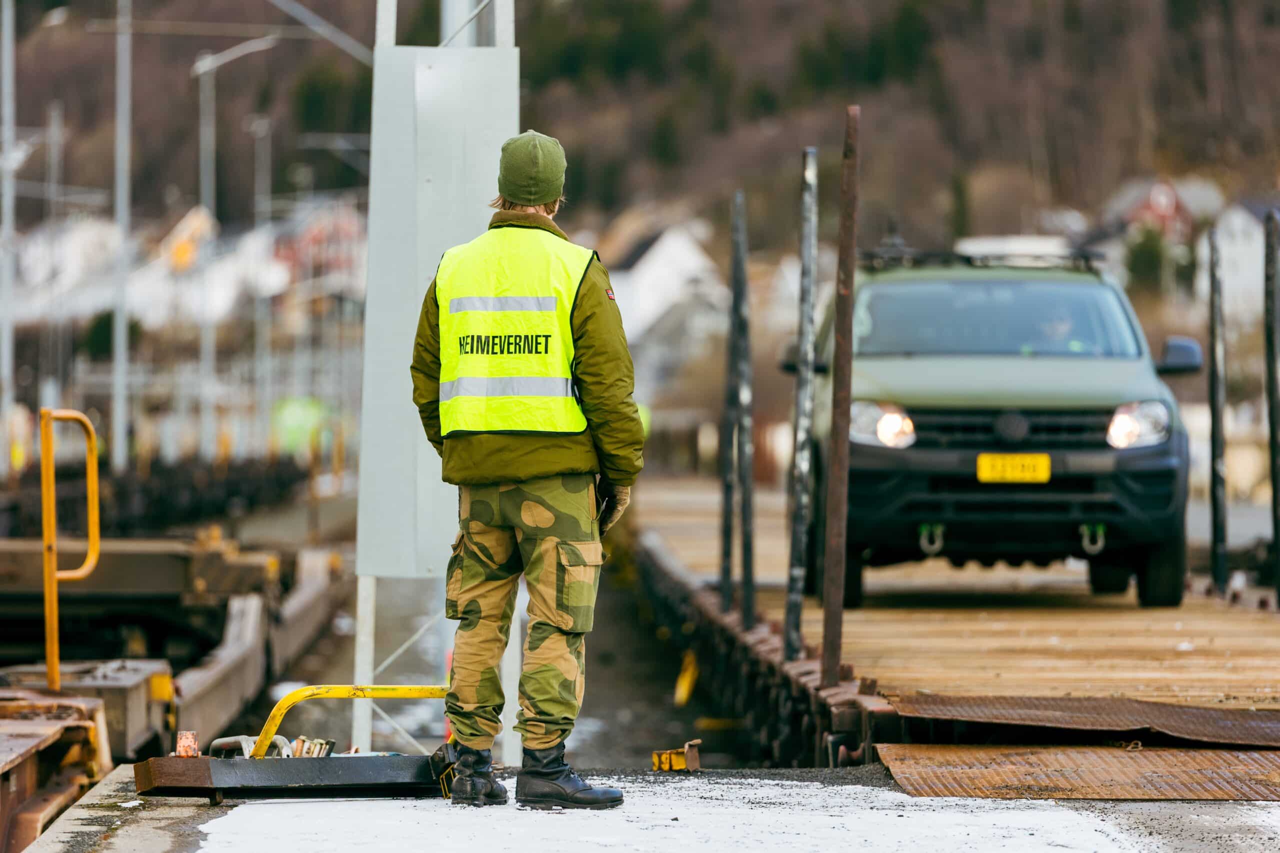 Øving personell i oppgaver knyttet til jernbanetransport er også en del av beredskapen.
