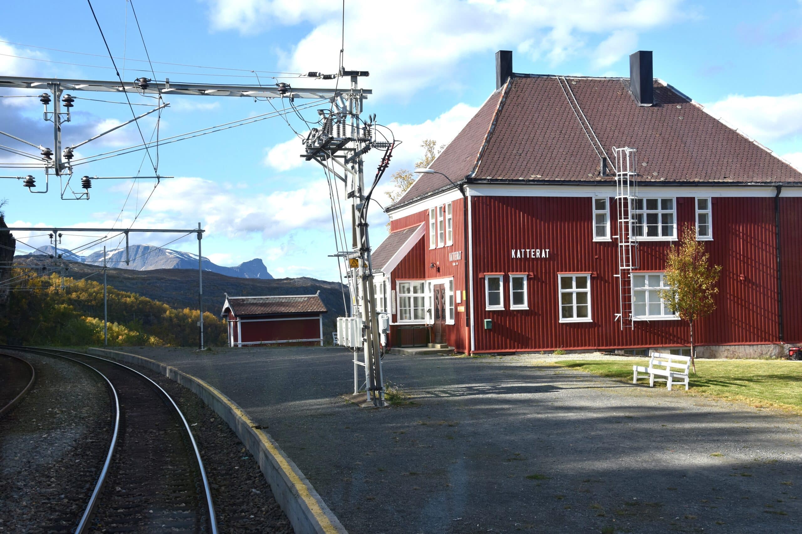 Katterat stasjon skal bygges om for økt kapasitet.