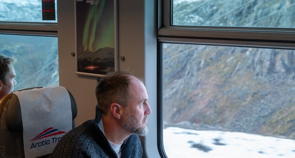 Passasjer på Ofotbanen