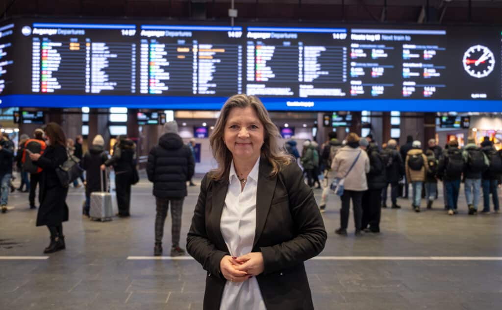 Jernbanedirektør Anne Iren Fagerbakke
