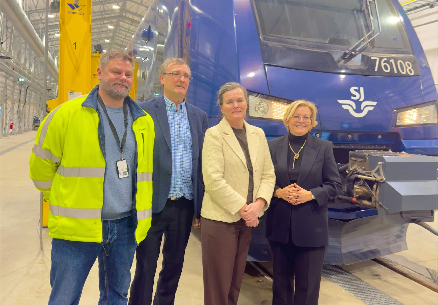 Bjørn Gunnar Redergård, Thor Brækkan, Cecilie K. Kroglund og Rikke Lind.