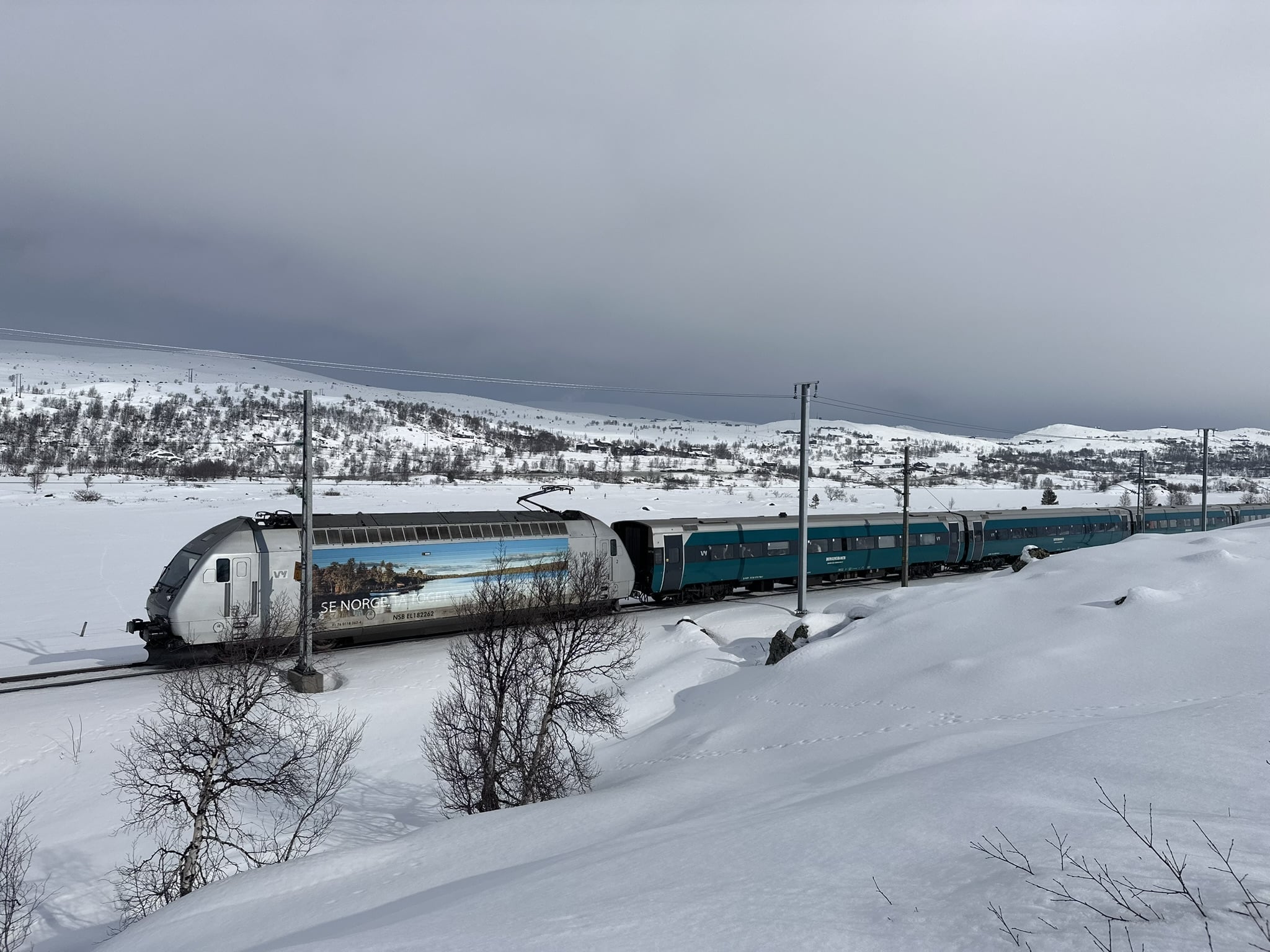 Fjerntog på Bergensbanen