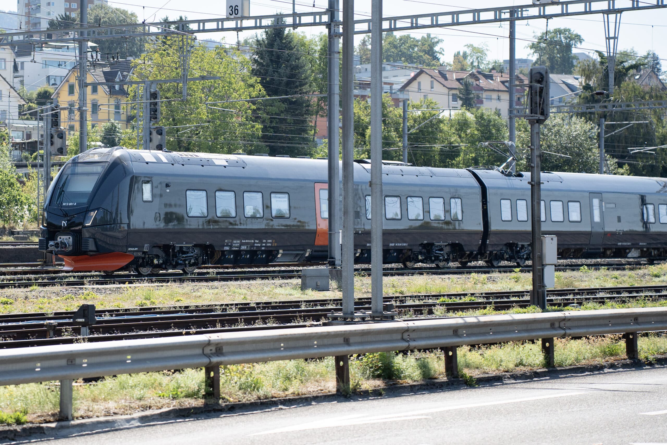 Det første togsettet kjem til Noreg på nyåret 2027