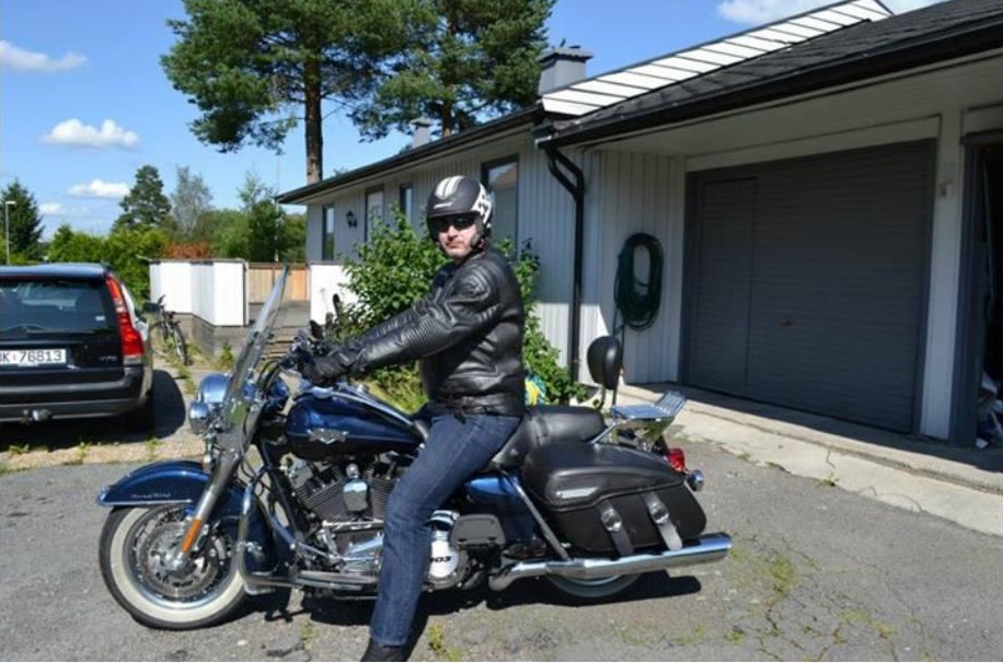 Reidar på Harley