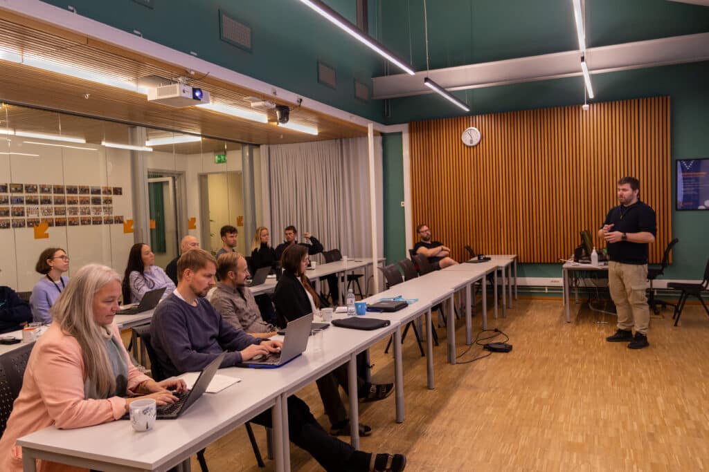 Kjetil Landro forteller