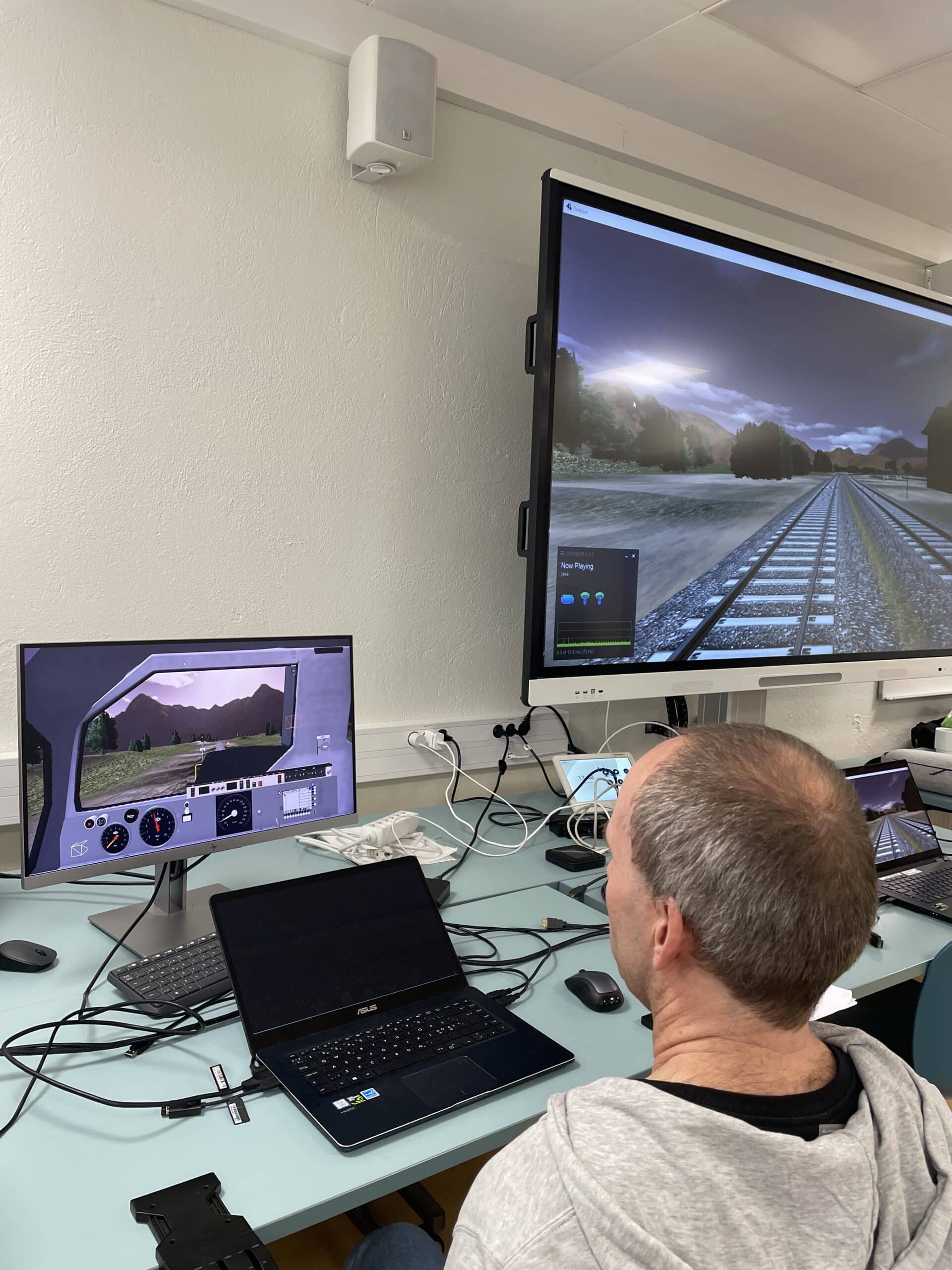 Hallgeir planlegger erfaringsdeling fra Lokførerskolen.