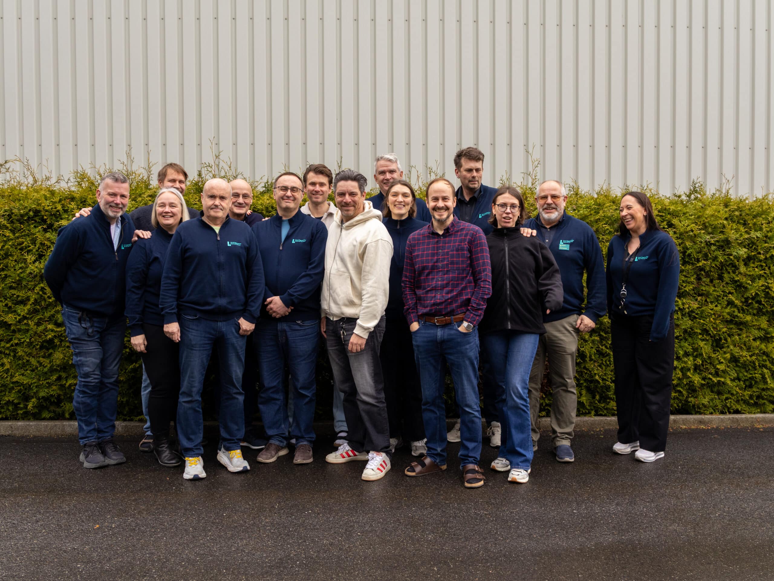 Deler av personalet på Lokførerskolen