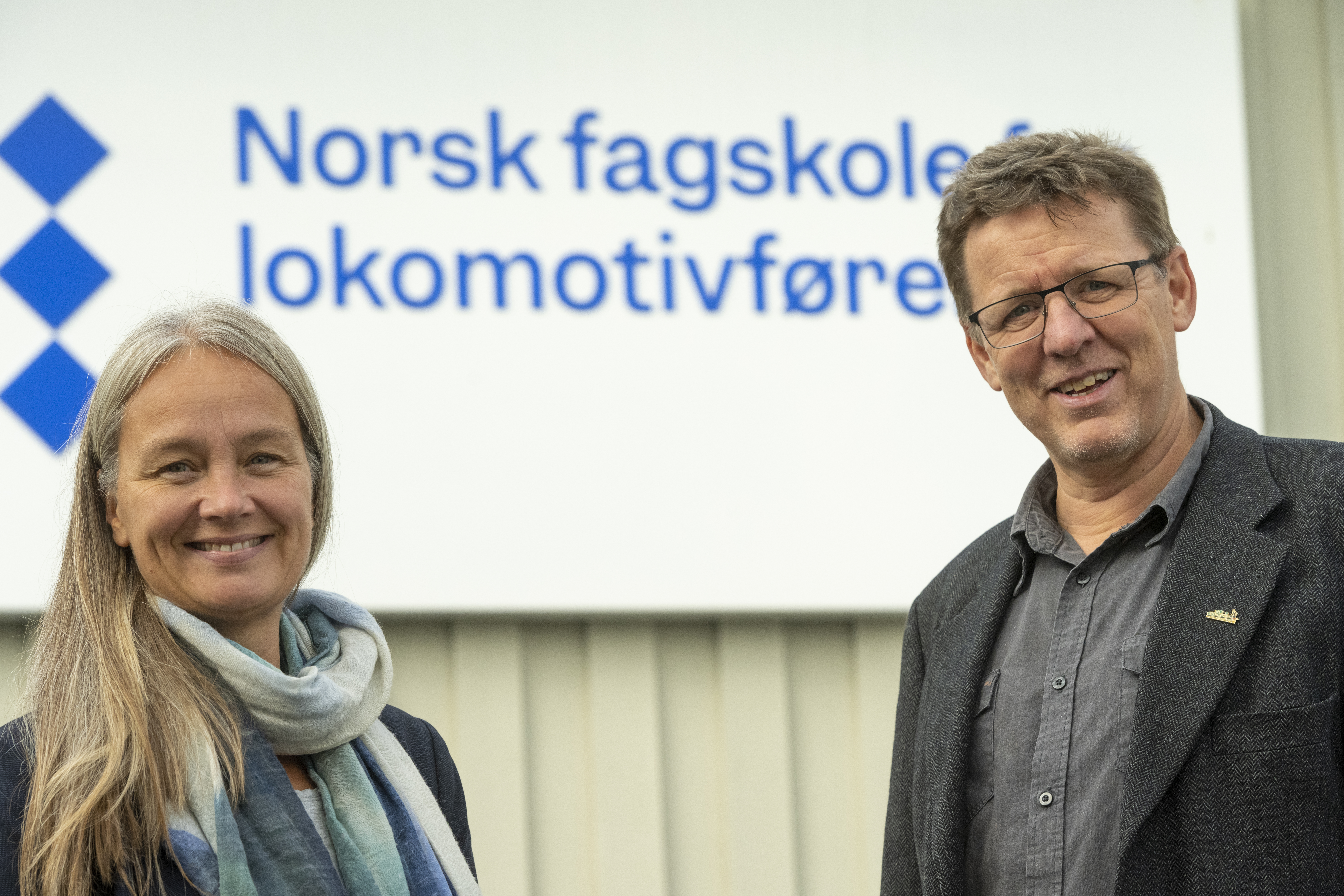 Bilete av studiesjef og rektor